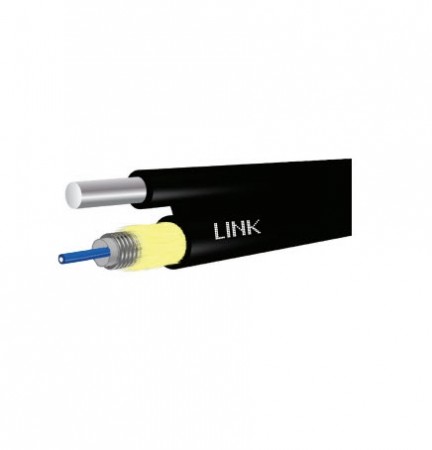 Link UFH9501RA  FTTH ROUND 1C, Fiber Optic Standard Drop Cable, Indoor-Outdoor, FR-PE (TOT & NT Compatible)