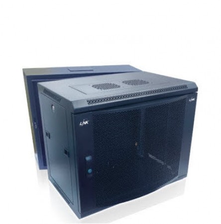 Link CW2-60606C Wall Rack 19" Wave CURVE Perforate 6U, ลึก 60 cm., (60cm x 60cm x 37.0cm) *ส่งฟรีเขต กทม.และปริมณฑล