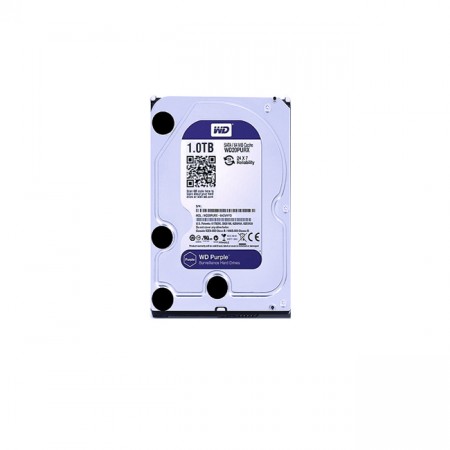 WD HD PURPLE 1TB AV CCTV 3.5" V HDD AV WD 1TB SATA3(6Gb/s) 64MB CACHE for CCTV