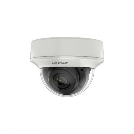 HIKVISION DS-2CE5AD8T-VPIT3ZE Analog Ultra-Low Light, 2.7mm - 13.5mm Auto focus, Vandal, PoC Dome Camera, 2 MP CMOS, 1920 × 1080 resolution, 130db true WDR, up to 60m Smart IR distance, Water and dust resistant IP67