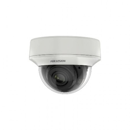 HIKVISION DS-2CE5AD8T-VPIT3ZF Analog Ultra-Low Light, 2.7mm - 13.5mm Auto focus, Vandal,  Dome Camera, 2 MP CMOS, 1920 × 1080 resolution, 130db true WDR, up to 60m smart IR distance, Water and dust resistant IP67