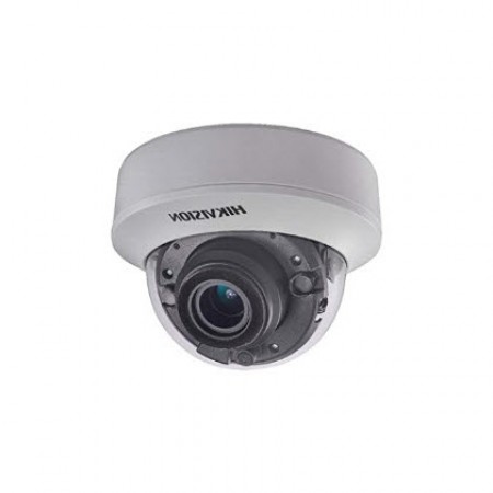 HIKVISION DS-2CE56D8T-VPITF Analog Ultra-Low Light, 2.8mm - 3.6mm fixed focal lens Vandal Dome Camera,  2 MP high performance CMOS, 1920 × 1080 resolution, 130db true WDR, up to 30m Smart IR distance, Water and dust resistant IP67