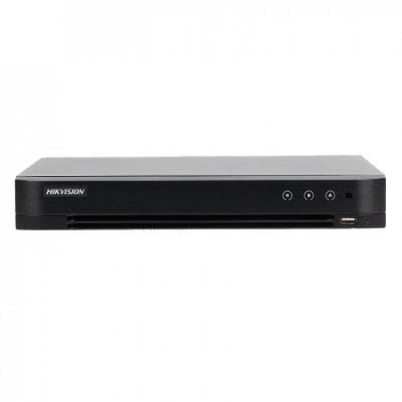 HIKVISION iDS-7204HUHI-M2/FA Turbo AcuSense DVR, Face picture comparison, 4-ch, up to 8-ch IP, 8MP, 1080P, 1U, 2 HDD SATA Interface, H.265 Pro+, 1ch Audio via coaxial cable