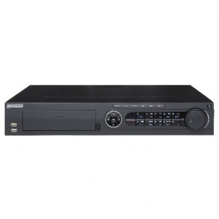 HIKVISION DS-7316HUHI-K4 H.265 pro+, Turbo 4K DVR, 16-ch analog, up to 32-ch IP, 8MP camera, 1080P, 1.5U, 4-ch audio via coaxial cable, 4 HDD SATA Interface, CCTV POS integration recording support