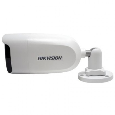 HIKVISION DS-2CE12HFT-F Mini Bullet 5MP Camera Full Time ColorVu, 2.8 mm, 3.6 mm fixed focal lens. 5MP high quality imaging CMOS, 2560 × 1944 resolution 24/7 color imaging with F1.0 aperture.  White Light Range 40M Water and dust resistant IP67