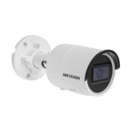 HIKVISION DS-2CD2083G2-I(U) AcuSense 8MP Bullet Network Camera, Fixed focal lens, 2.8, 4, and 6mm optional, 3840 × 2160 resolution, Focuses on Smart Human/Vehicle Detection, Water and dust resistant IP67, Support microSD card up to 256 GB Built-in microph