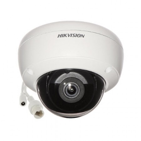 Hikvision DS-2CD2186G2-I(SU) 4K AcuSense DarkFighter Fixed Dome Network Camera Fixed focal lens, 2.8, and 4 mm optional, Smart Human/Vehicle Detection, Built-in SD card slot, H.265+ compression, Water resistant (IP67), Vandal Proof IK10, (-SU) Built-in m