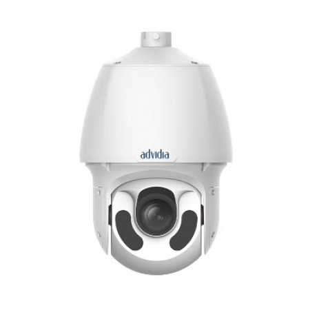 Advidia M-200-P 2MP WDR PTZ Dome IP Camera,   WDR 120dB,  4.5 - 148.5mm Lens, H.265 IR, IP66