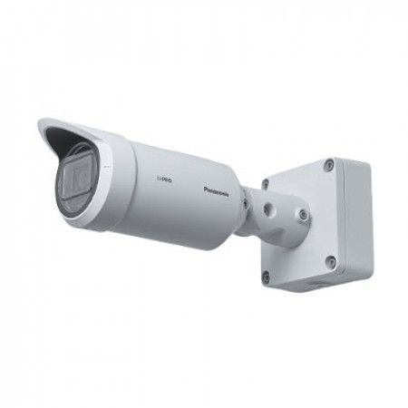 I-PRO (Panasonic)  WV-S15500-V3L 5MP IR Outdoor Bullet Network Camera with AI Engine, 3.1 x (Motorized zoom / Motorized focus), H.265, Built-in IR LED, IP66, IK10								