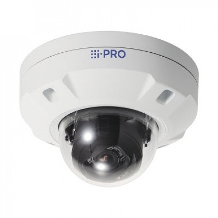 I-PRO (Panasonic) WV-S25500-V3LN 5MP Vandal Resistant Outdoor Dome Network Camera, 1x (Motorized zoom / Motorized focus), H.265, Built-in IR LED, IK10, IP66								