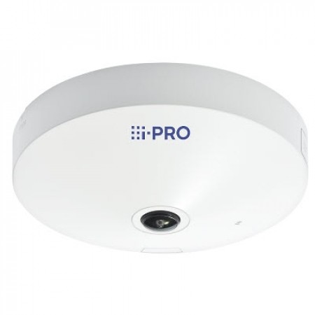 i-PRO WV-S4156 5MP Indoor 360-degree Fisheye Network Camera with AI engine, 1x Zoom, H.265								