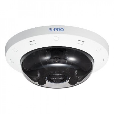 i-PRO WV-S8543 3x4MP(12MP) Outdoor Multi-Sensor Network Camera with AI Engine, H.265, Zoom 2.5x								