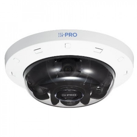 i-PRO WV-S8574L 4x4K(33MP) Outdoor Multi-Sensor Network Camera with AI Engine, H.265, Zoom 1x, Built-in 360° IR LED								