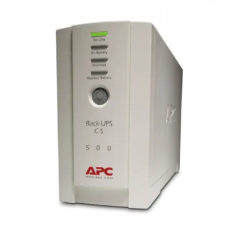 APC BK500EI  Back-UPS, 500VA/300 Watt, Tower, 230V, 4x IEC C13 Outlets , User Replaceable Battery