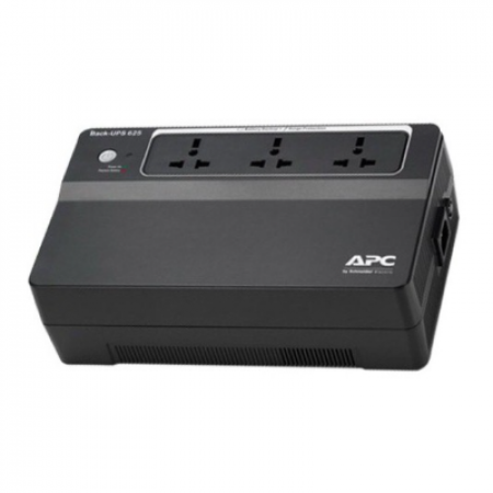 APC BX625CI-MS UPS 625VA / 325Watts, 3-Outlets Asia universal, Surge protects your electronic equipment