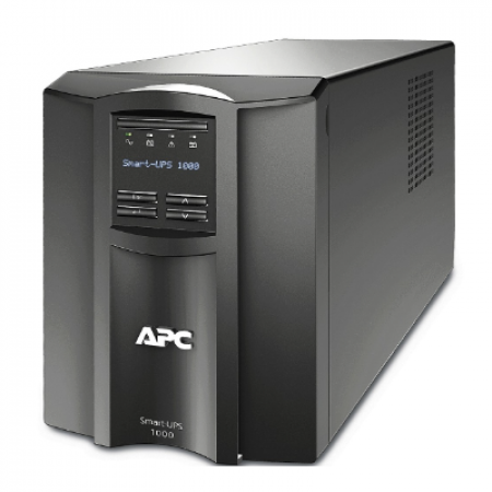 APC SMT1000I APC Smart-UPS, Line Interactive, 1,000VA,700 Watt Tower, 230V, 8x IEC C13 outlets, SmartSlot, AVR, LCD
