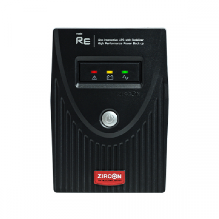 ZIRCON RE 1000VA/500W Zircon Line Interactive UPS RE 1000VA/500W LED Dindicator (Tower Type)
