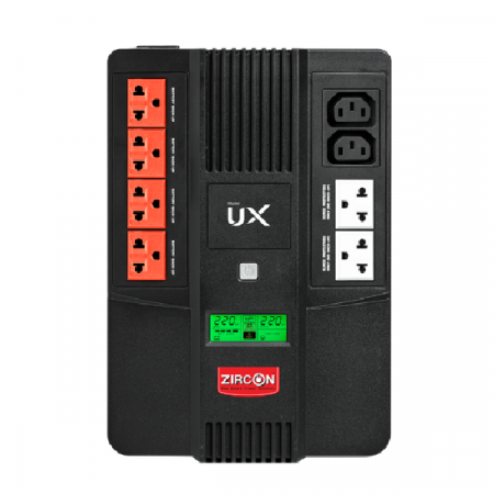ZIRCON UX 1000VA/550W ZIRCON UPS UX 1000VA/550W 