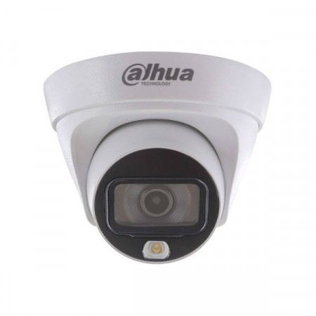 Dahua DH-IPC-HDW1239T1-A-LED 2MP Entry Full-color Fixed-focal Eyeball Netwok Camera, Built-in MIC, IP67 
