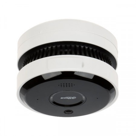 Dahua HY-SAV849HA-E 5MP WizMind IR Fisheye Network CAMERA, AI-fire Smoke Sensing Detection, Built-in Mic 