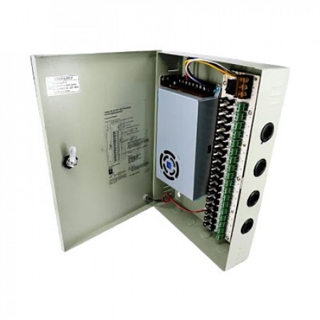 GLINK GIPS-006 Switching Power Supply, Box, 12V/20A, 18CH, 250W