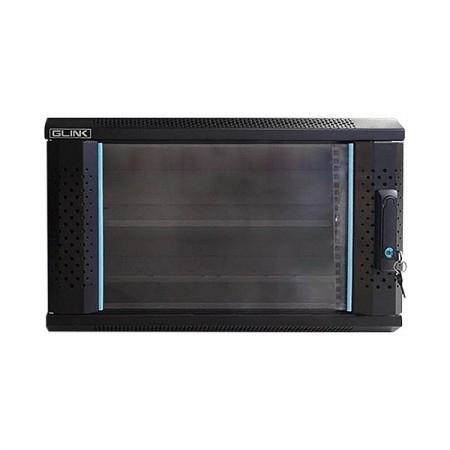 GLINK GC6U(60CM) BL Wall Rack 6U (60x60x37cm) Black Removable side panels easy to install and maintain