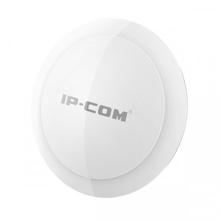 IP-COM AP340 Indoor Coverage Access Point 300Mbps 2.4GHz, 1 GE LAN, DC Jack, Support 802.3af/at PoE standard, Deployed with IP-COM access controllers (Include Power Adapter)