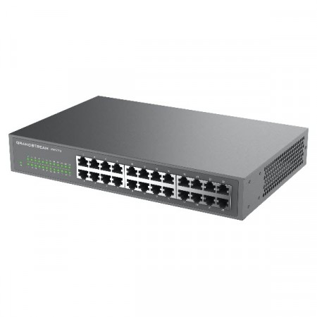 Grandstream GWN7706  48 ports Unmanaged Gigabit and 2 SFP Port Network Switch, High-speed data transfer, Green technology reduces power consumption, Desktop/Rack-Mount