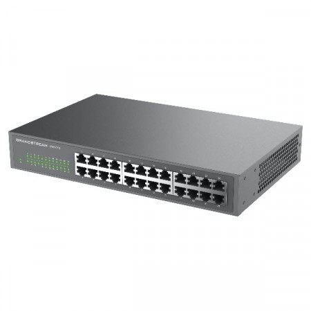 Grandstream GWN7706 48 ports Unmanaged Gigabit and 2 SFP Port Network Switch, High-speed data transfer, Green technology reduces power consumption, Desktop/Rack-Mount