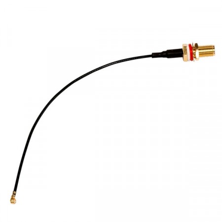 MikroTik ACSMAUFL U.fl-SMA Female Pigtail used to Connect Modem (LTE/LoRa/Wireless card) with U.fl Connectors to an External Antenna