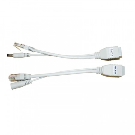 ALFA AFA-1 KIT, Passive Power Over Ethernet Adapter Injector and Splitter Kit