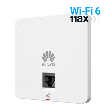 Huawei eKitEngine AP162E AX3000 Ultra-Thin Dual-Band Wi-Fi 6 Wall Plate Wireless Access Point, Smart antenna, Huawei eKit app Cloud Managed, PoE input (802.3af)