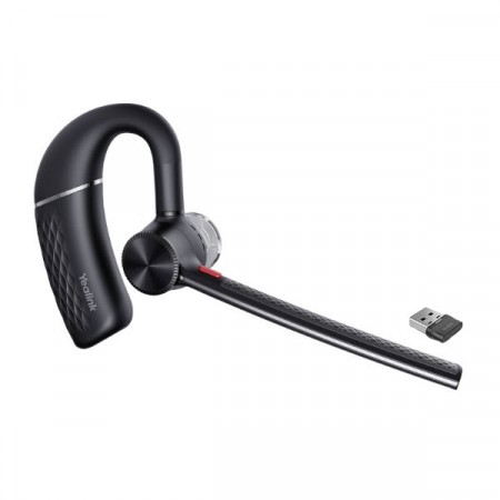 Yealink BH71 Pro Bluetooth wireless headset with noise canceling Mic, 10H Talk Time, adjustable ear hook, battery included