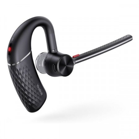Yealink BH71 Bluetooth Headset Wireless Earpiece, 10H Talk Time, with Noise Canceling Mic, Adjustable Ear Hook, USB Dongle Not Included