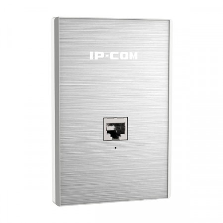 IP-COM AP255_US Wall Plate Wireless Access Point 2.4GHz 300Mbps. 120mm US Type Wall Jack Design รองรับ PoE 802.3af (No Power Jack)