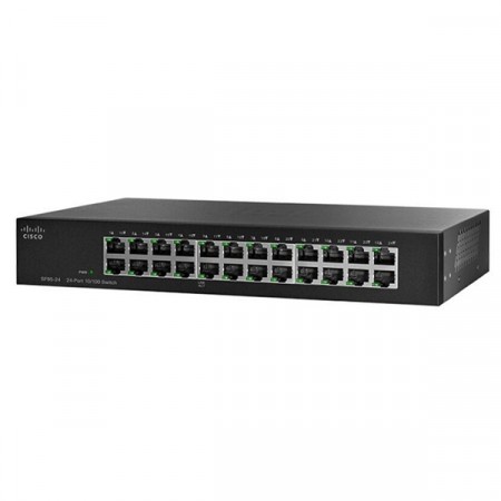 Cisco SF95-24 Switch 24-Port 10/100Mbps Unmanaged Rack-mount Switch