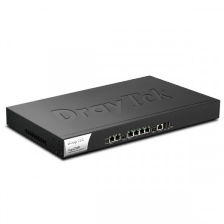 DrayTek  Vigor3900  Multi-WAN Load Balance Router, 4-Port Gigabit WAN, 2-Port Gigabit LAN, 2-Port USB, VPN, Firewall Security