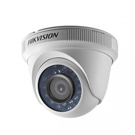 HIKVISION DS-2CE56C0T-IRF Analog Outdoor/Indoor Turret Camera HD720P, Day/Night 20m IR, IP66 weatherproof