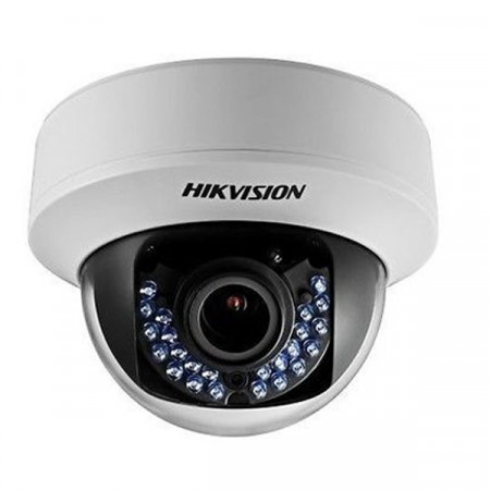 HIKVISION DS-2CE56D0T-VFIRF Analog Dome Camera HD 1080P, Indoor Day/Night 30m IR