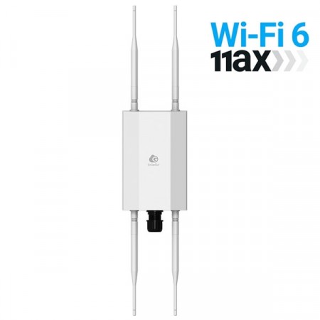 EnGenius ECW260 Cloud Managed 11ax Outdoor Access Point, 1.774Mbps Dual-Band, Gigabit LAN PoE