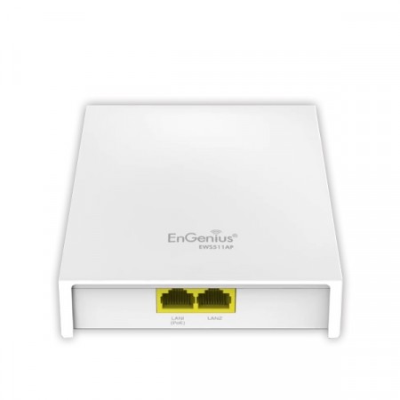 EnGenius EWS511AP Neutron Dual-Band AC750 Wireless Managed Wall-Plate Access Point, Speed 750Mpbs, 2 x LAN Port PoE Support