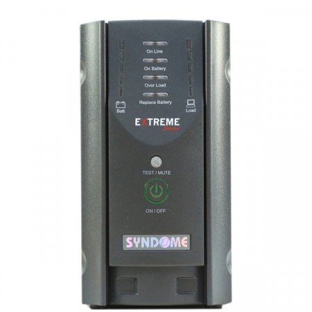 SYNDOME EXTREME 1002 UPS 1000VA/600W, Line Interacitbe with Stabilizer, Universal Socket 4 Outlet (ส่งฟรีทั่วประเทศ)