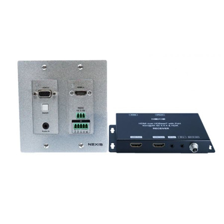 NEXIS FE-70W 70M HDBASET HDMI WALL PLATE EXTENDER WITH IR, RS232
