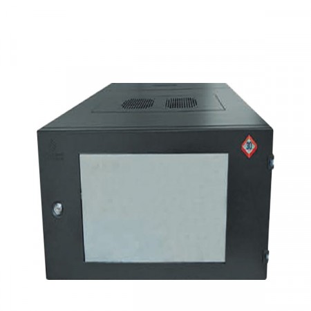 19" GERMANY G1-60512B Wall Rack 12U สีดำ ลึก 50 cm. (60x50x59cm), Black Color *ส่งฟรีเขต กทม.และปริมณฑล