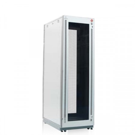 19" GERMANY G4N-61142 New Server Rack 42U (W60 xD110xH205cm) Two-Tone White-Gray