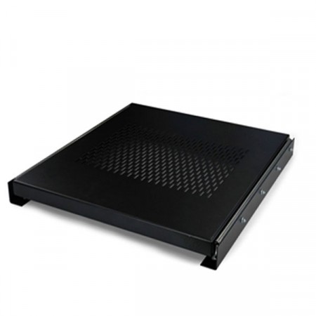 19" GERMANY G7-03065B Slide Component Shelf Deep 65 cm For Rack 80 cm., Black Color