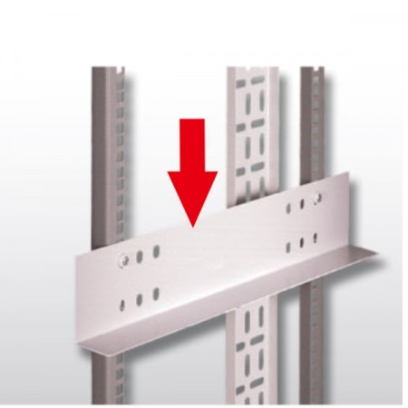 19" GERMANY G7-080XX Rack Accessories Cassis Guide Set (2pcs/set)  ฉากรับอุปกรณ์