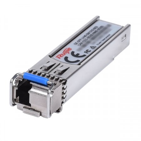 Ruijie GE-SFP-LH40-SM1310-BIDI 1000BASE-LH, SFP Transceiver, BIDI-TX1310/RX1550,40km,LC