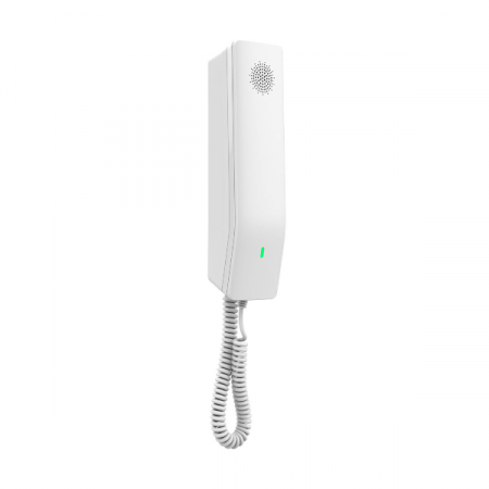 Grandstream GHP610 Compact Hotel IP Phone, Hearing Aid Compatible, 10/100 Mbps ethernet POE port, White