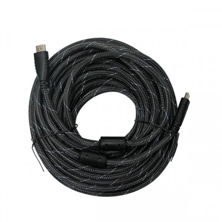 GLINK029-10 [VERSION 1.4] สาย HDMI (Male/Male) สายถักระดับ PREMIUM HDMI  (High Speed HDMI Cable With Ethemet) ยาว 10 เมตร								 								